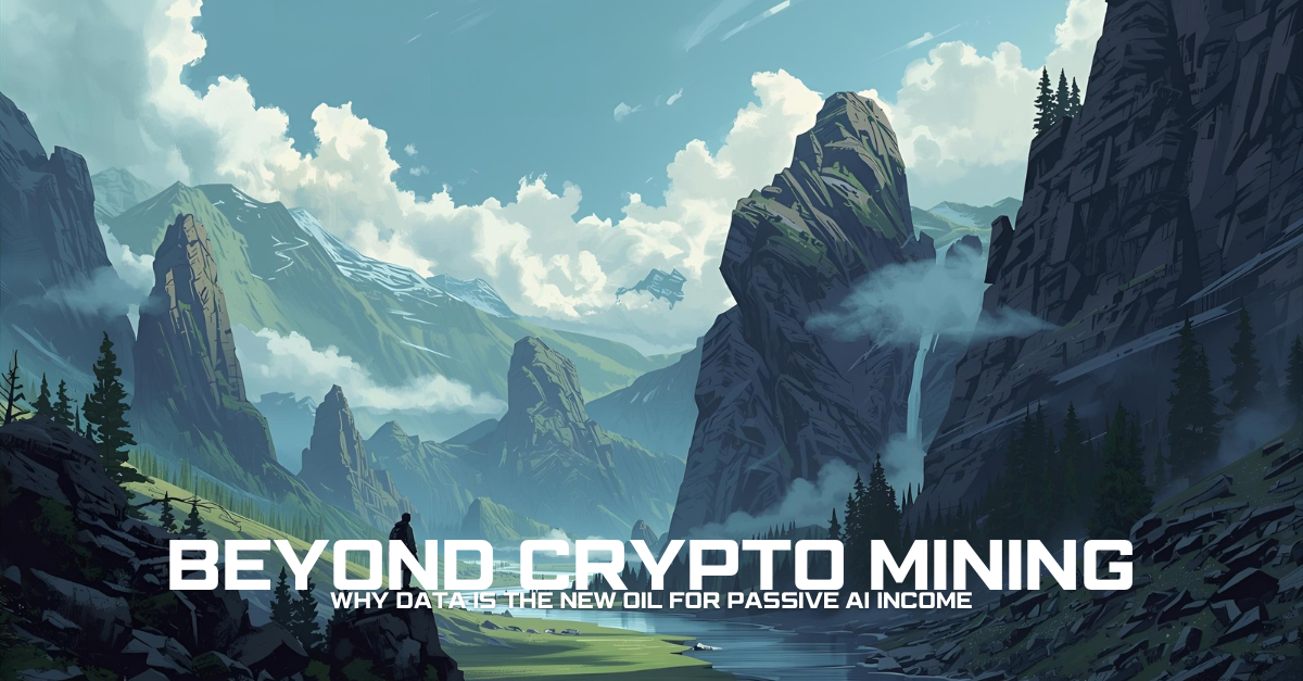 Beyond Crypto Mining Why Data Is the New Oil for Passive AI Income