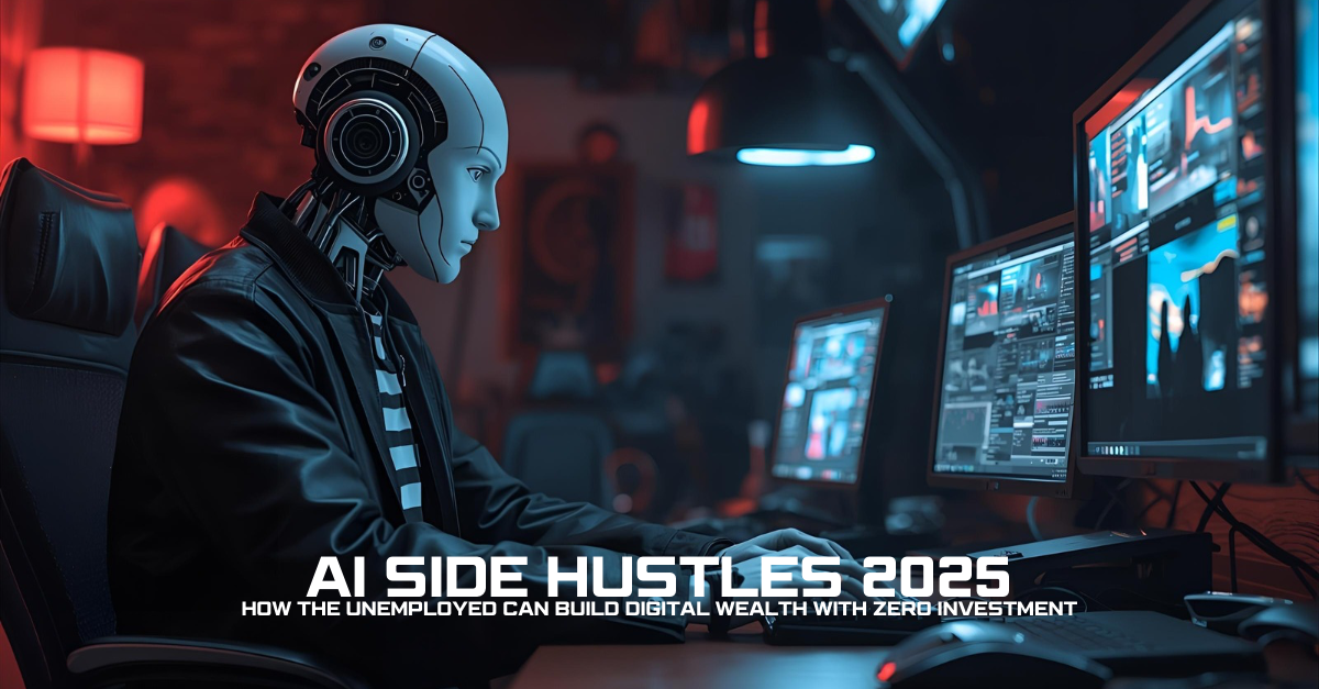 AI Side Hustles 2025 How the Unemployed Can Build Digital Wealth with Zero Investment