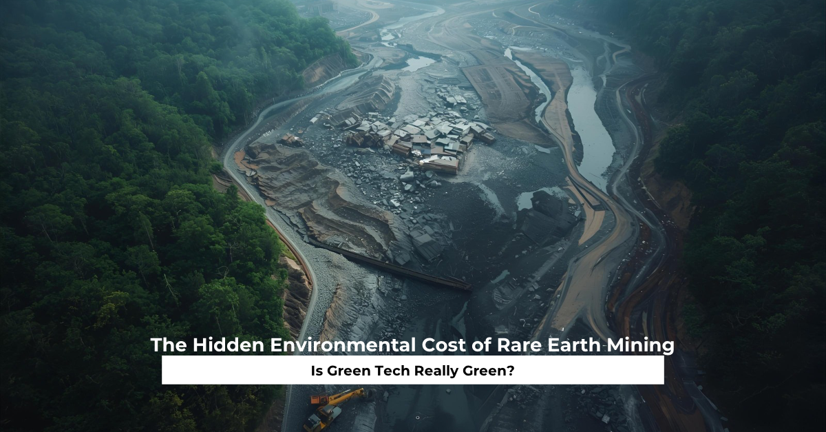 The Hidden Environmental Cost of Rare Earth Mining Is Green Tech Really Green?