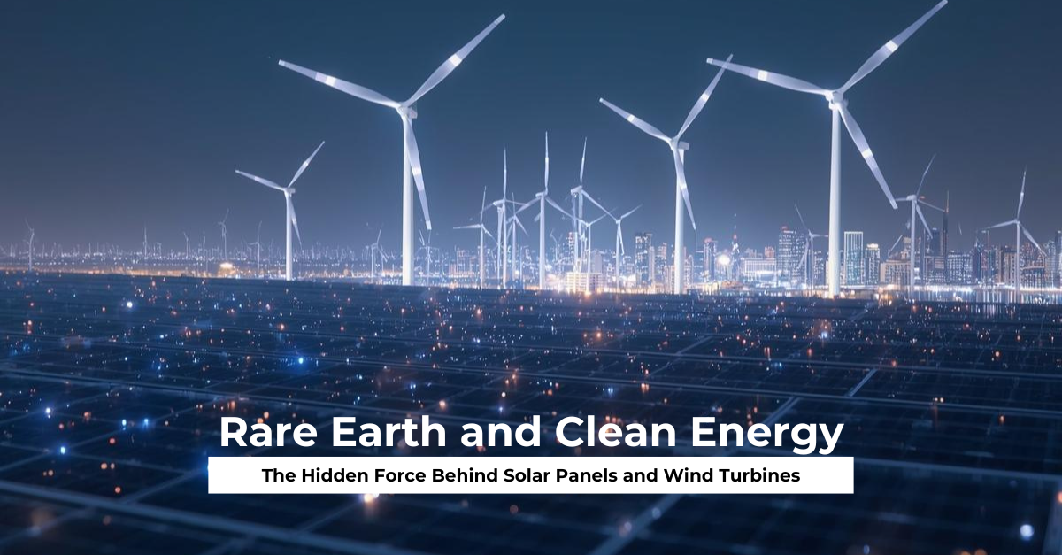 Rare Earth and Clean Energy The Hidden Force Behind Solar Panels and Wind Turbines