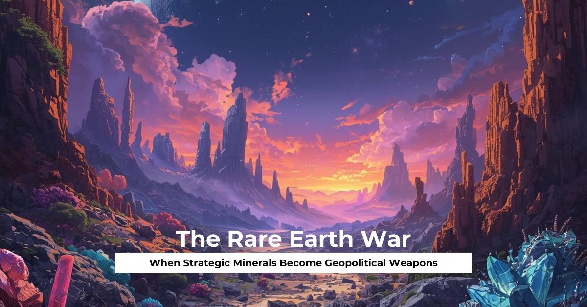 The Rare Earth War When Strategic Minerals Become Geopolitical Weapons