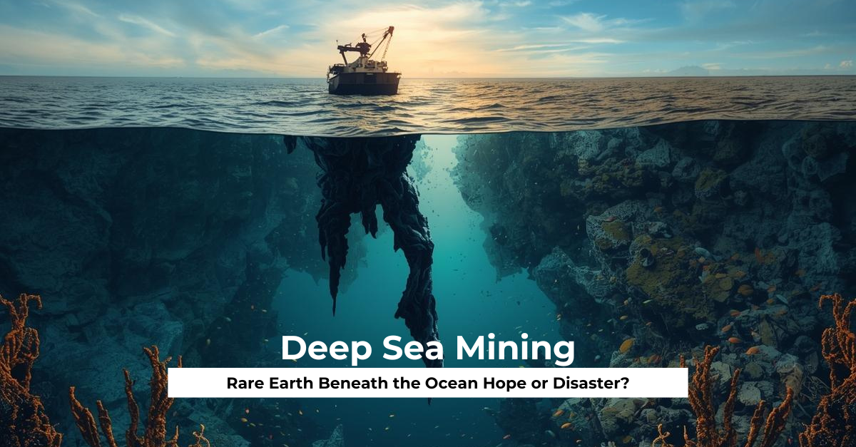 Deep Sea Mining Rare Earth Beneath the Ocean Hope or Disaster?