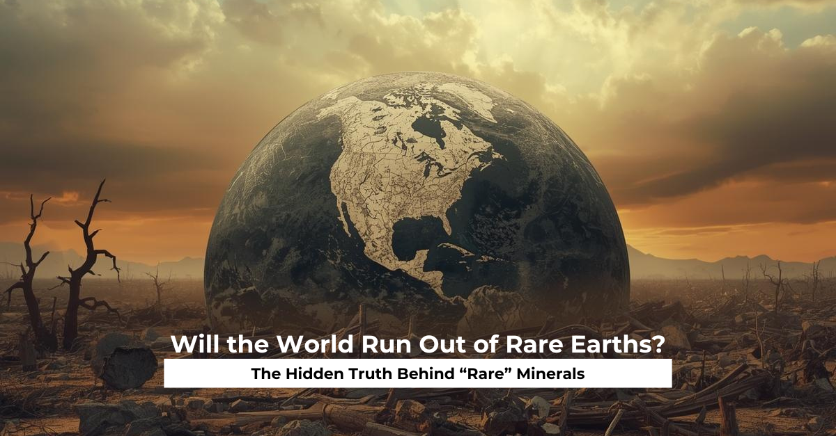 Will the World Run Out of Rare Earths? The Hidden Truth Behind “Rare” Minerals