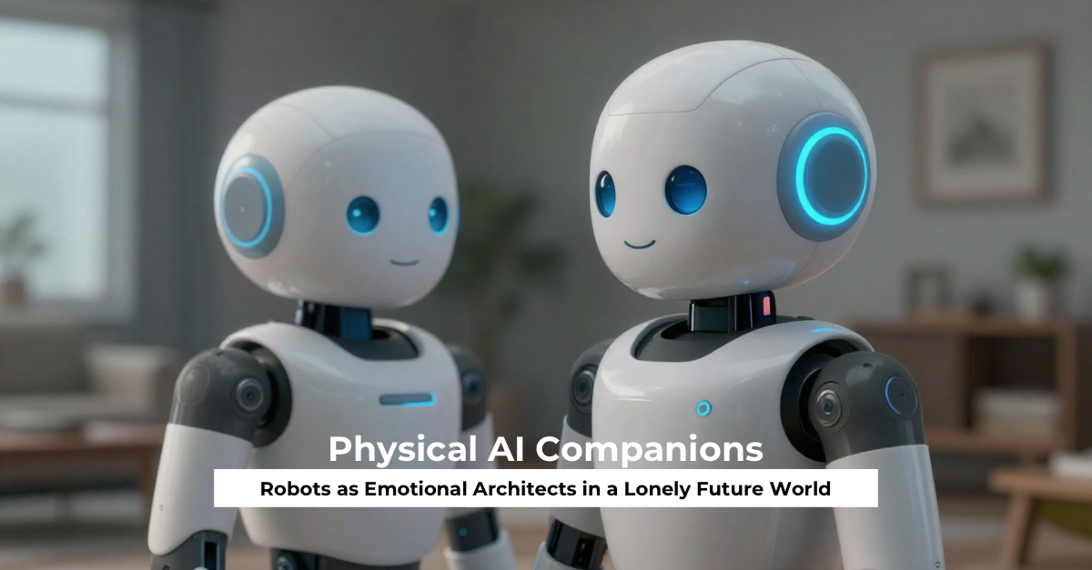 Physical AI Companions Robots as Emotional Architects in a Lonely Future World