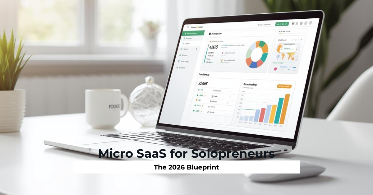 Micro SaaS for Solopreneurs The 2026 Blueprint