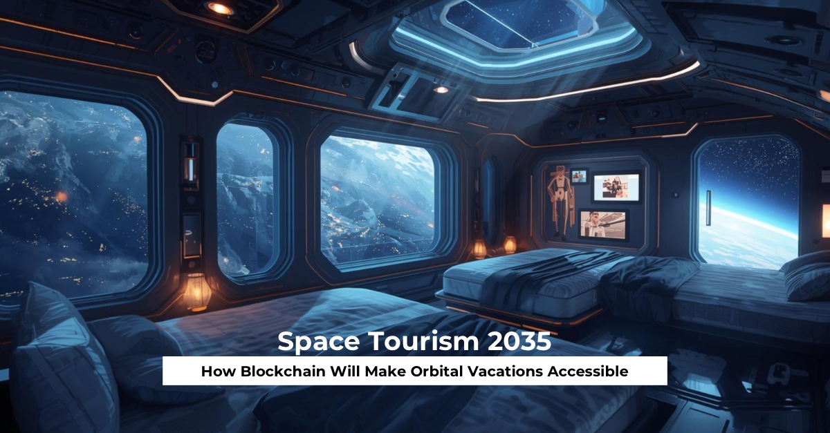Space Tourism 2035 How Blockchain Will Make Orbital Vacations Accessible