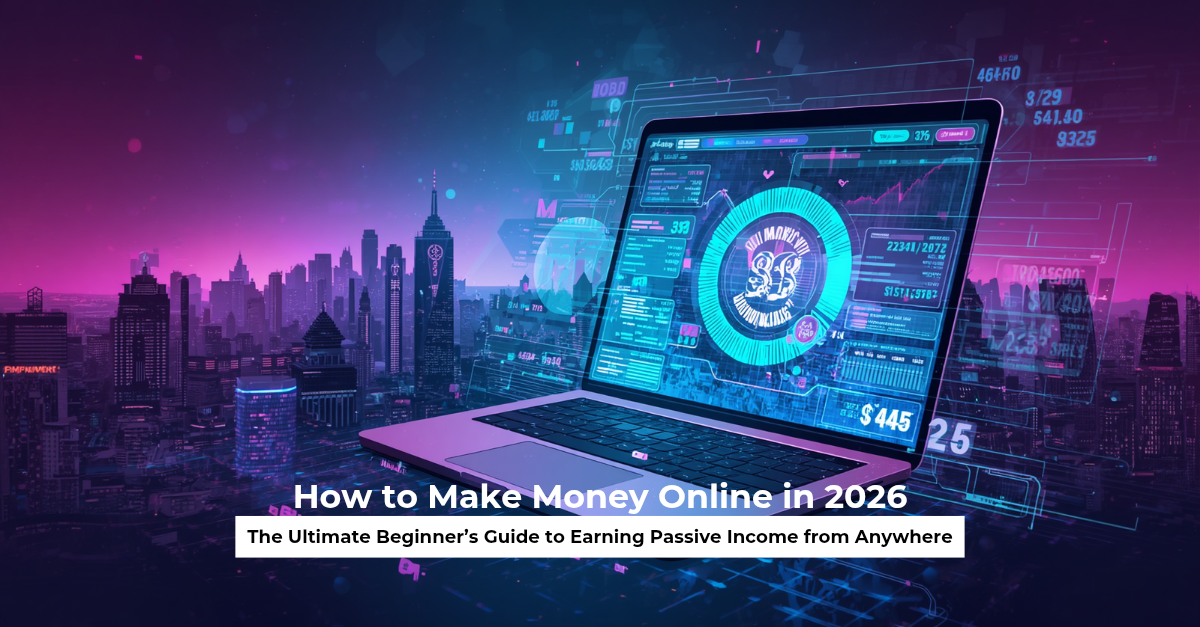 How to Make Money Online in 2026 The Ultimate Beginner’s Guide to Earning Passive Income from Anywhere