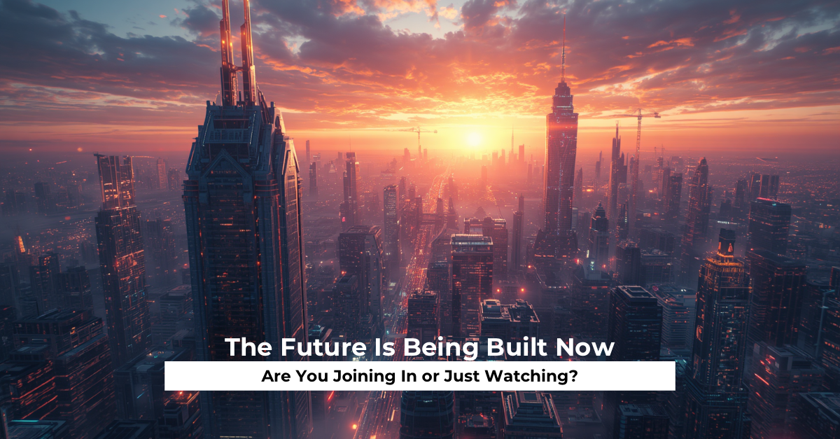 The Future Is Being Built Right Now Are You Creating It or Just Scrolling Past?