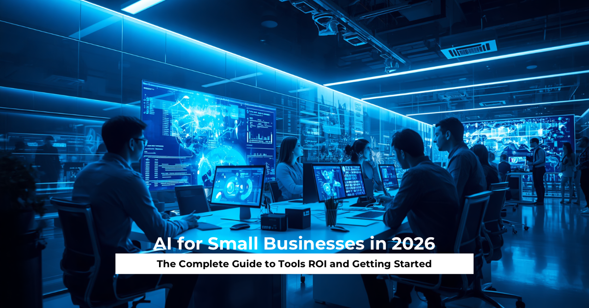 AI for Small Businesses in 2026 The Complete Guide to Tools ROI and Getting Started